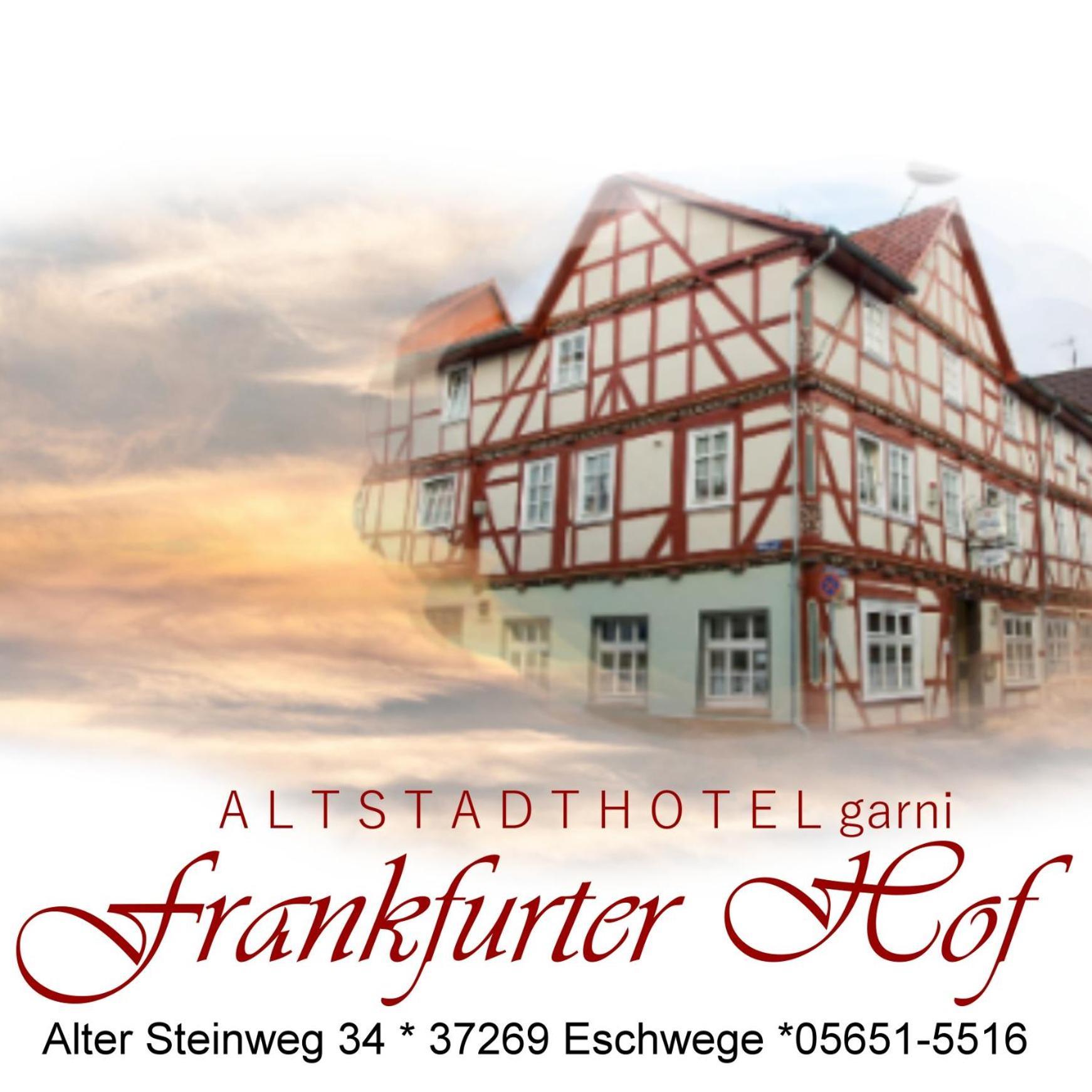 Pension Frankfurter Hof Eschwege Exterior foto