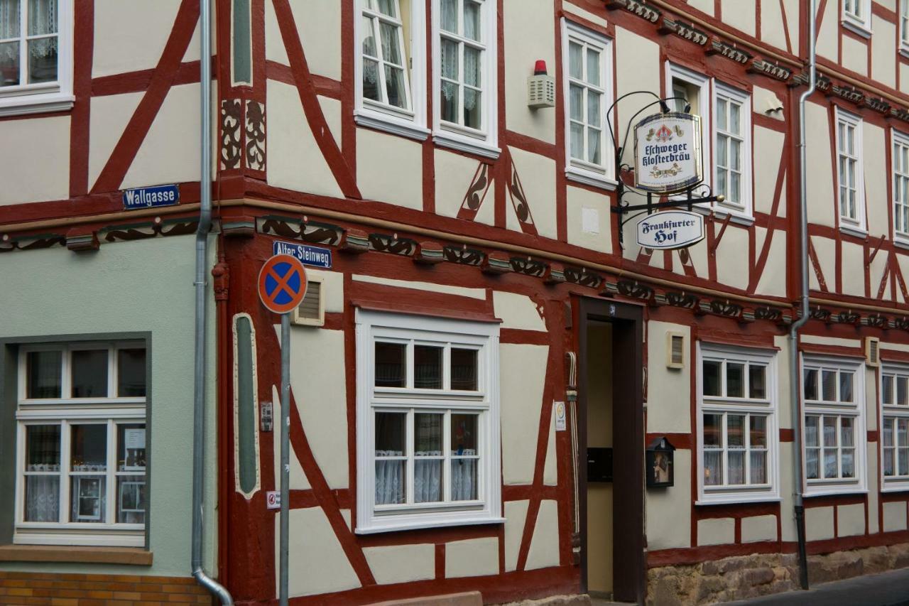 Pension Frankfurter Hof Eschwege Exterior foto